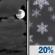 Tonight: Mostly Cloudy then Slight Chance Snow Showers