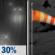 Tonight: Chance Light Rain then Mostly Cloudy
