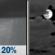 Tonight: Slight Chance Rain Showers then Mostly Cloudy