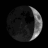 Waning Crescent, Moon at 4 days in cycle Waning Crescent, Moon at 4 days in cycle