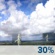 Thursday: A chance of showers and thunderstorms between 11am and 2pm, then a chance of showers and thunderstorms. Sunny. High near 90, with temperatures falling to around 85 in the afternoon. West northwest wind 1 to 12 mph, with gusts as high as 21 mph. Chance of precipitation is 30%. New rainfall amounts between a tenth and quarter of an inch possible. Thursday: Chance Showers And Thunderstorms